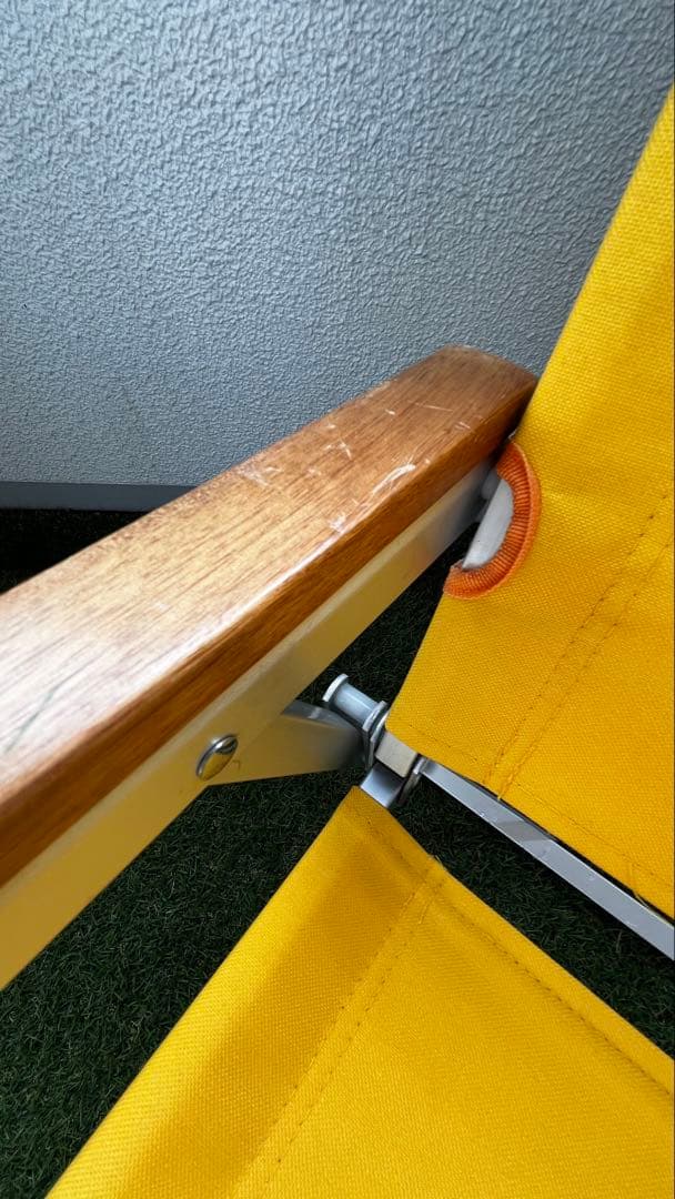 コールマン　コンパクトフォールディングチェア　イエロー　2脚セット