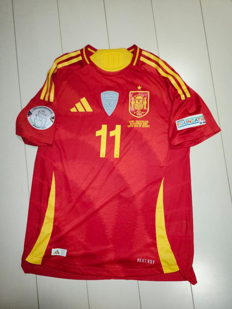 Nico Williams 選手支給品 kitroom