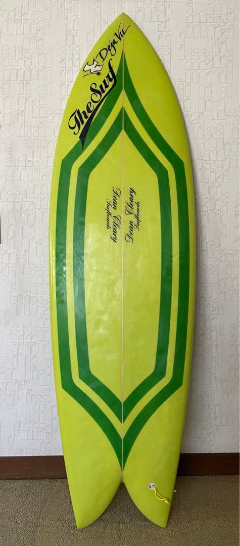 Dean Clearyレトロフィッシュ5'6 フィン、ケース付