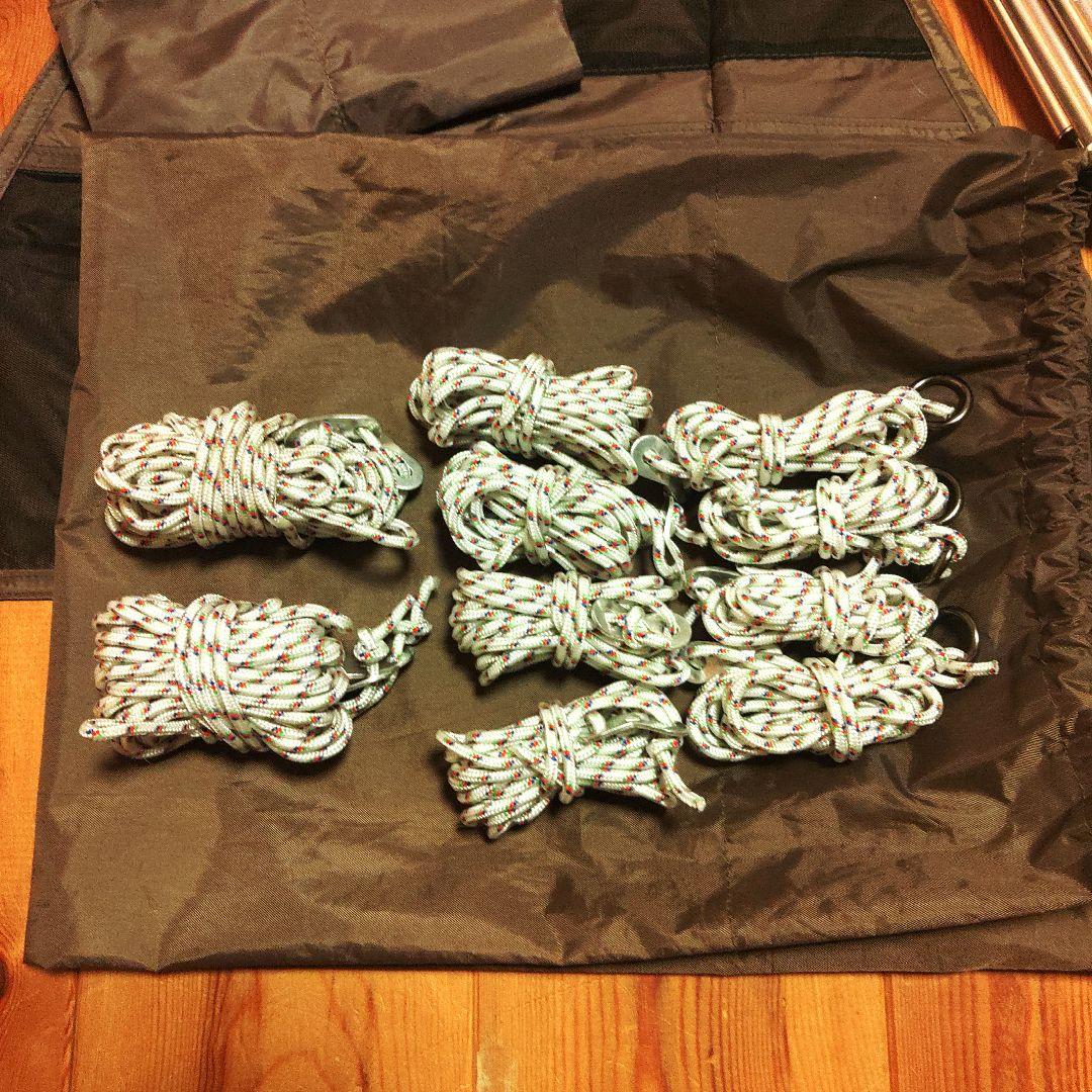 スノーピーク リビングシェル フレーム アップライトポール 三角ポケット