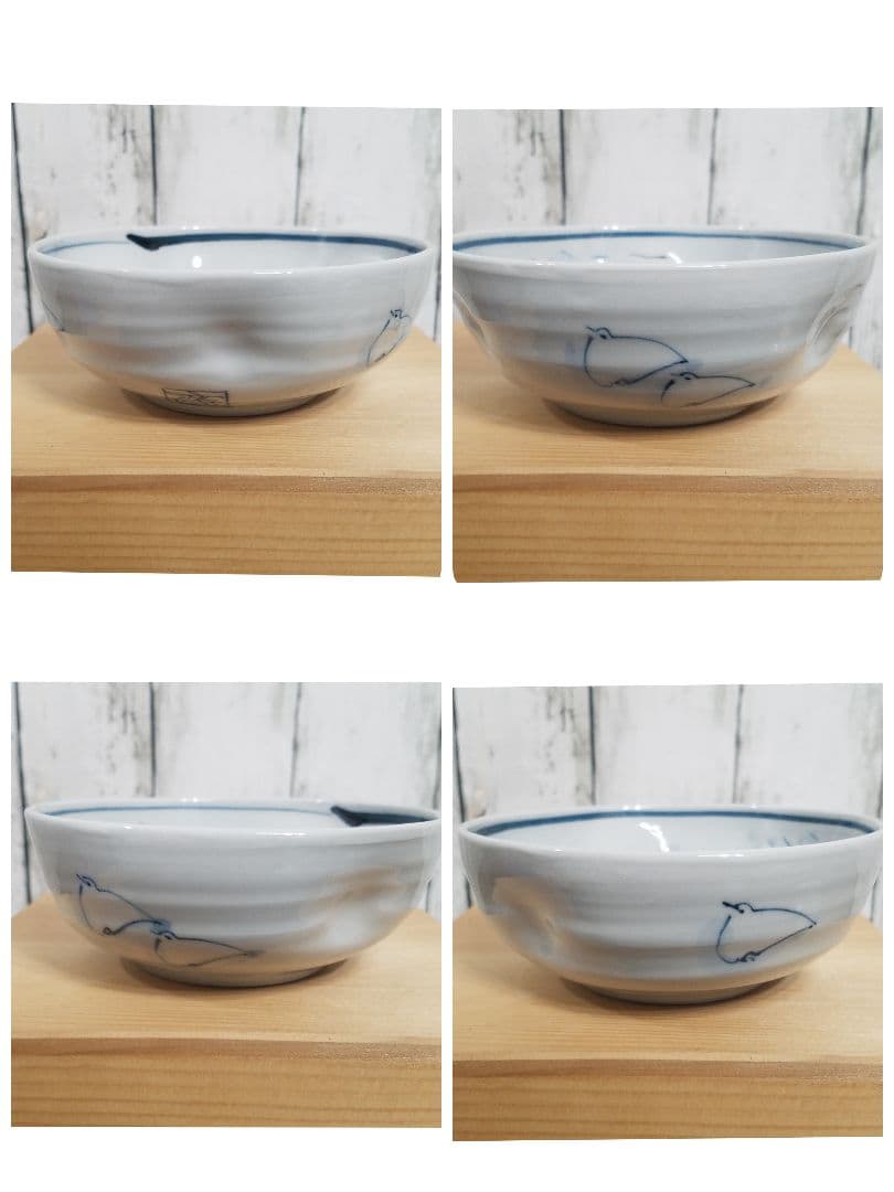 【新品/未使用】六齋窯 村田幸之介 山水 小鉢揃え　5客