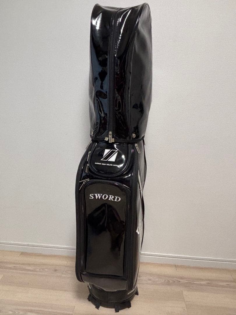 【◎送料無料】 SWORD ゴルフバッグ•キャディーバッグ　ブラック