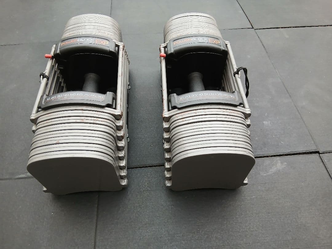 可変式ダンベルパワーブロックPowerBlock SP EXP90LB ① 1個