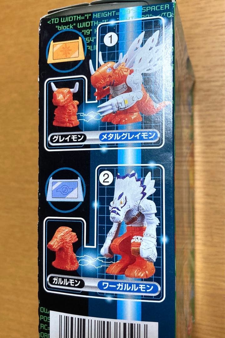 デジモンアドベンチャー　超進化プラモデル 全4種　メタルグレイモン他　森永製菓