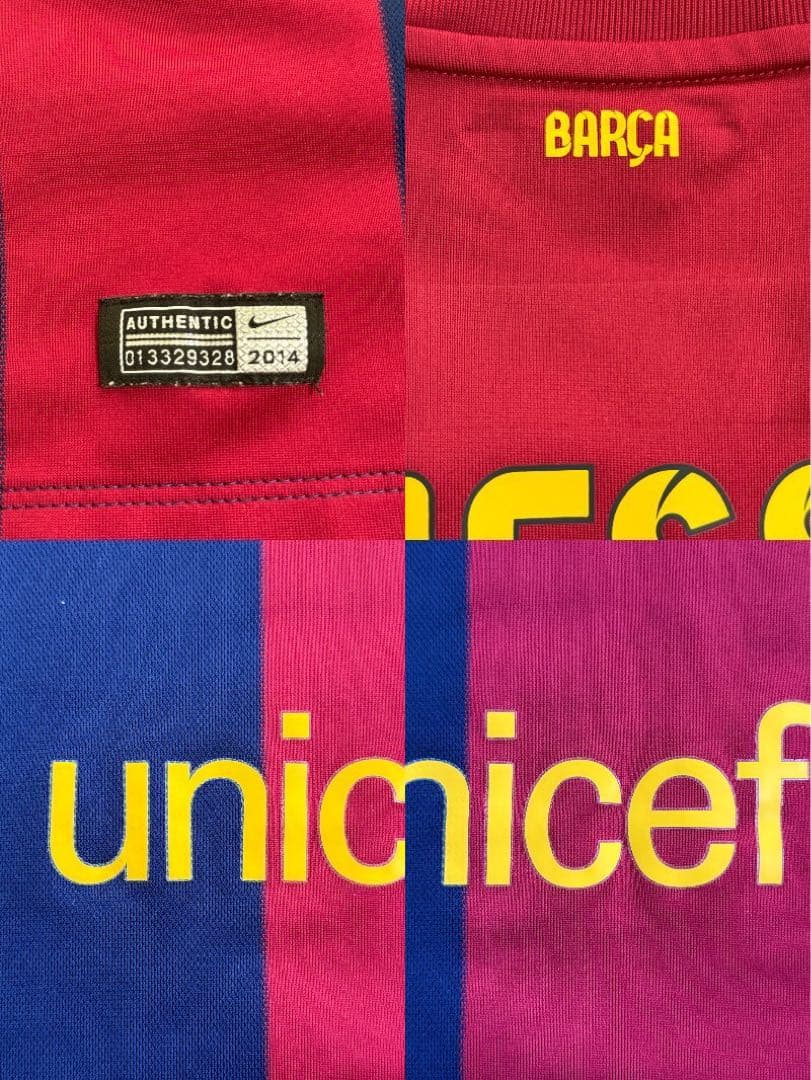 『正規品』バルセロナ 14/15 CL決勝仕様 メッシ ユニフォーム