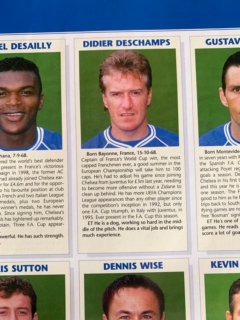 '00FA CupFinalプログラム 旧ウェンブリー最後の決勝戦