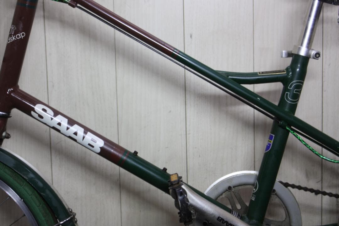 人気！SAAB 20インチ アルミ シマノ6速 360mmミニベロ