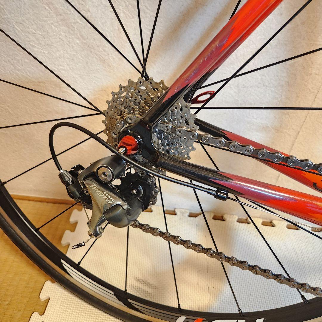 引き取りのみ　VIGORELLI ロードバイク 105 クロモリフレーム