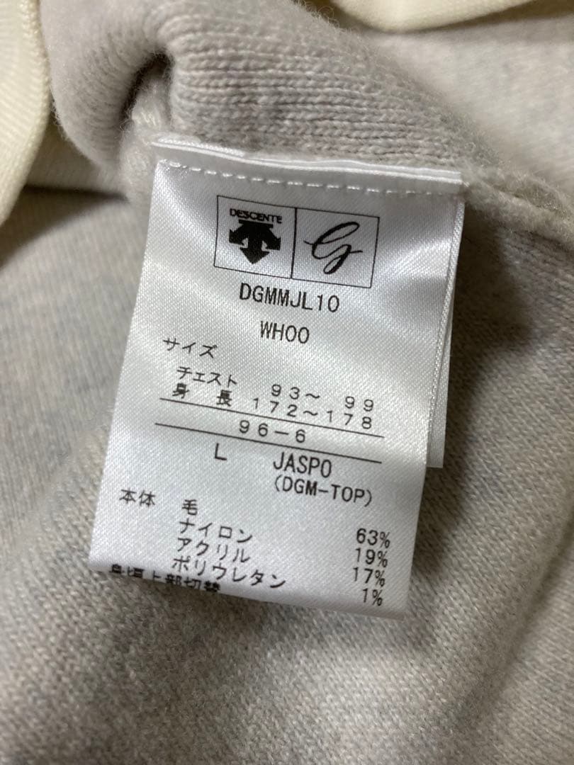 デサント　DESCENTE ゴルフ　ハーフジップセーター