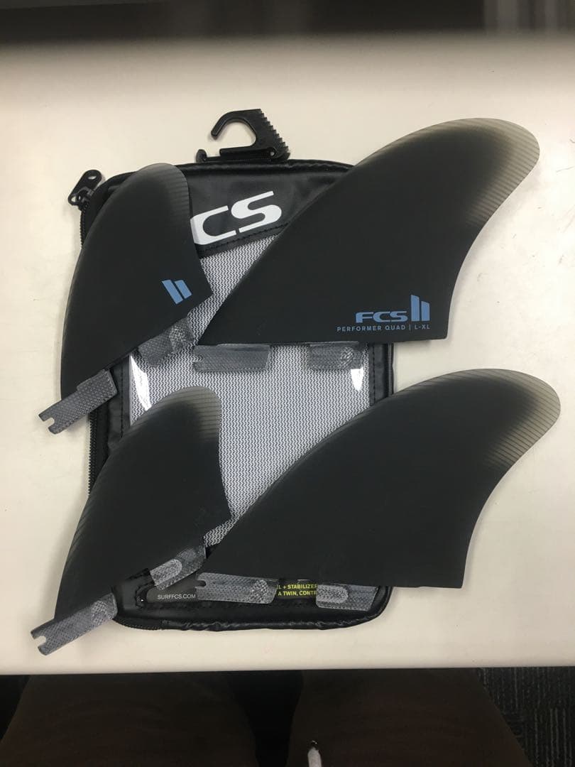 FCS2 エフシーエス パフォーマー キール ツイン + クアッドリア 4枚