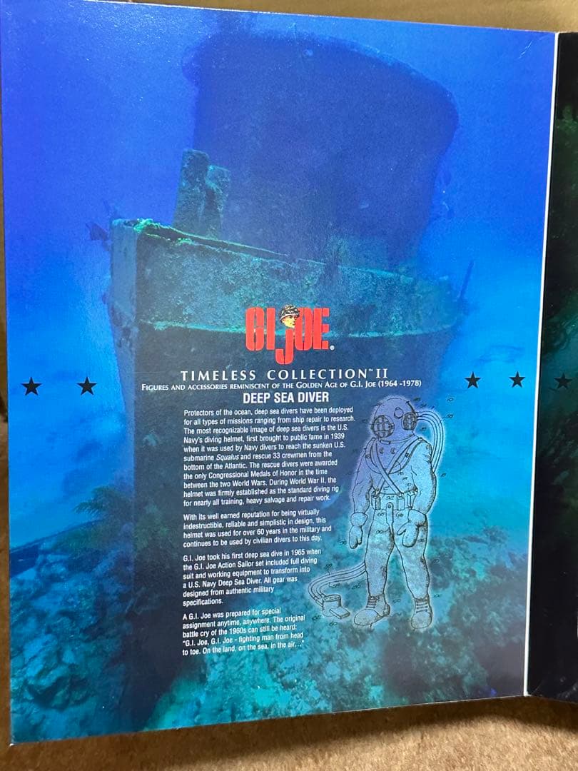 GI JOE DEEP SEA DIVER ディープシーダイバー 35周年版