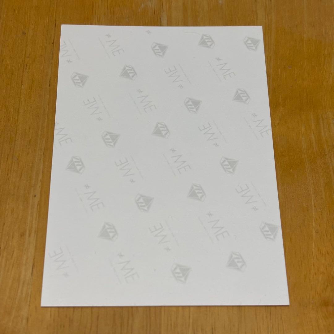 ノイミー 永田 詩央里 生写真 直筆 きゅんかわ人生 チュウ