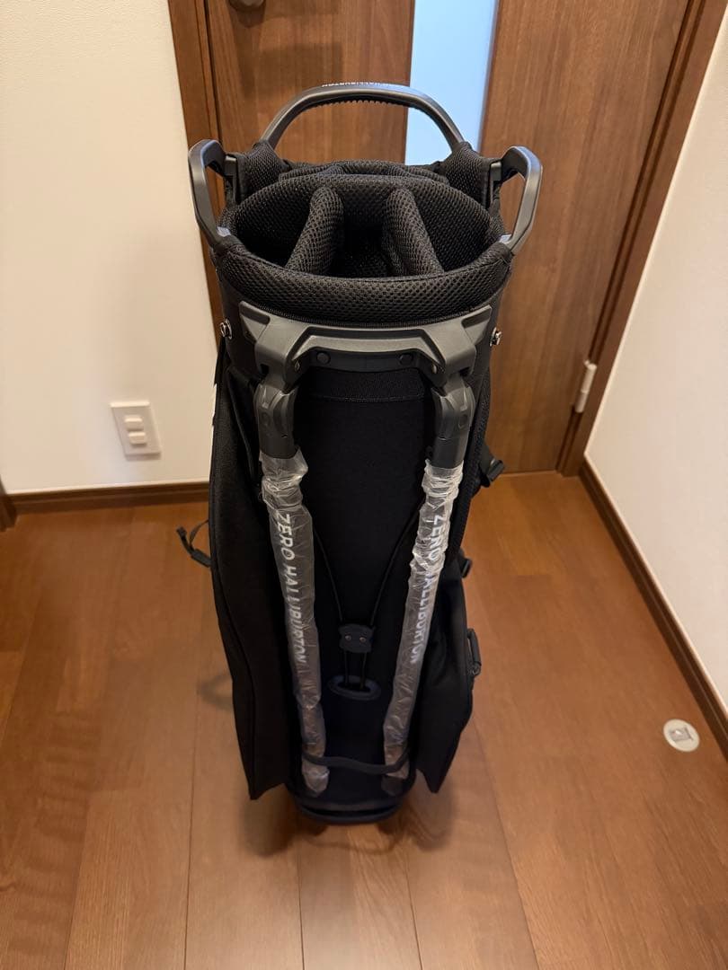 ZERO HALLIBURTON メルセデス・ベンツ キャディバッグ ブラック