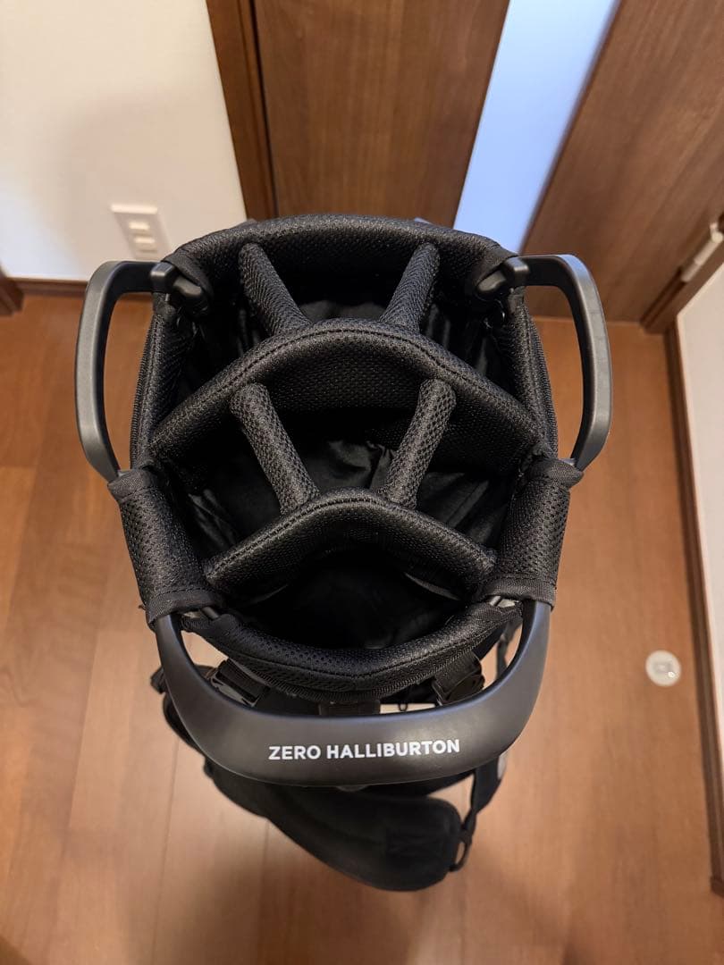 ZERO HALLIBURTON メルセデス・ベンツ キャディバッグ ブラック