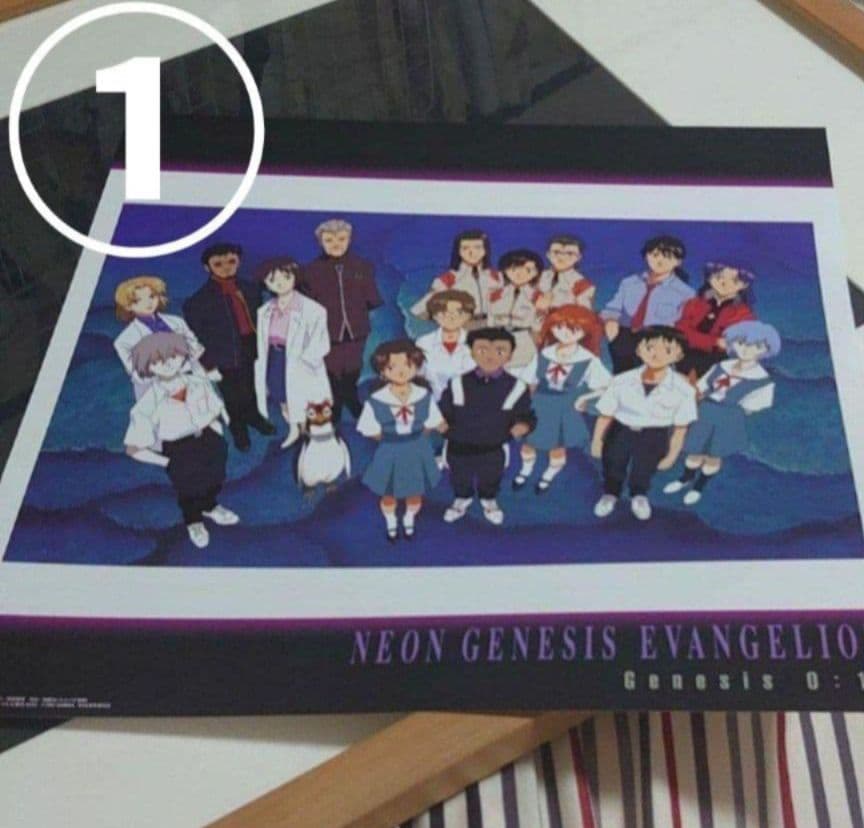 エヴァ 非売品限定 LDポスター９枚セット バラ売不可 壁掛け アート 特典