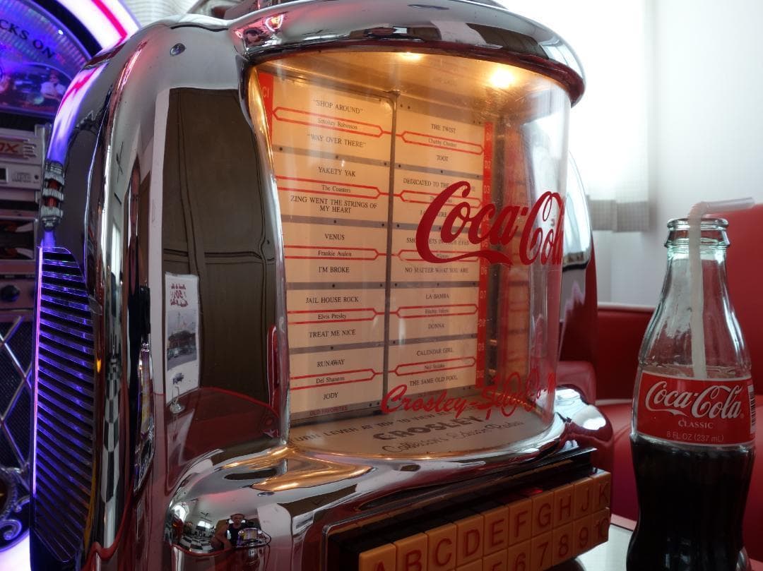 コカコーラ アメリカンダイナー ジュークボックス型ラジオ ビンテージ アメグラ