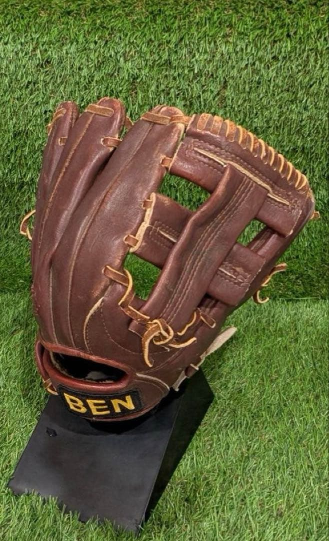 野球グラブ　グローブ　一般軟式大人用　内野手用　真弓モデル　BEN