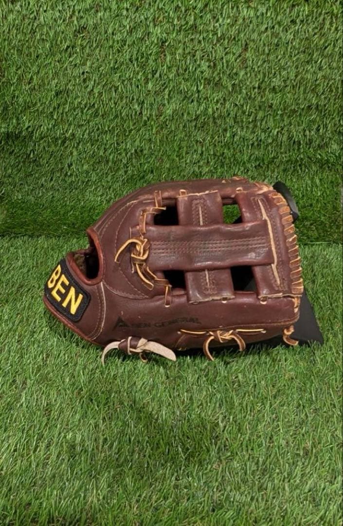 野球グラブ　グローブ　一般軟式大人用　内野手用　真弓モデル　BEN