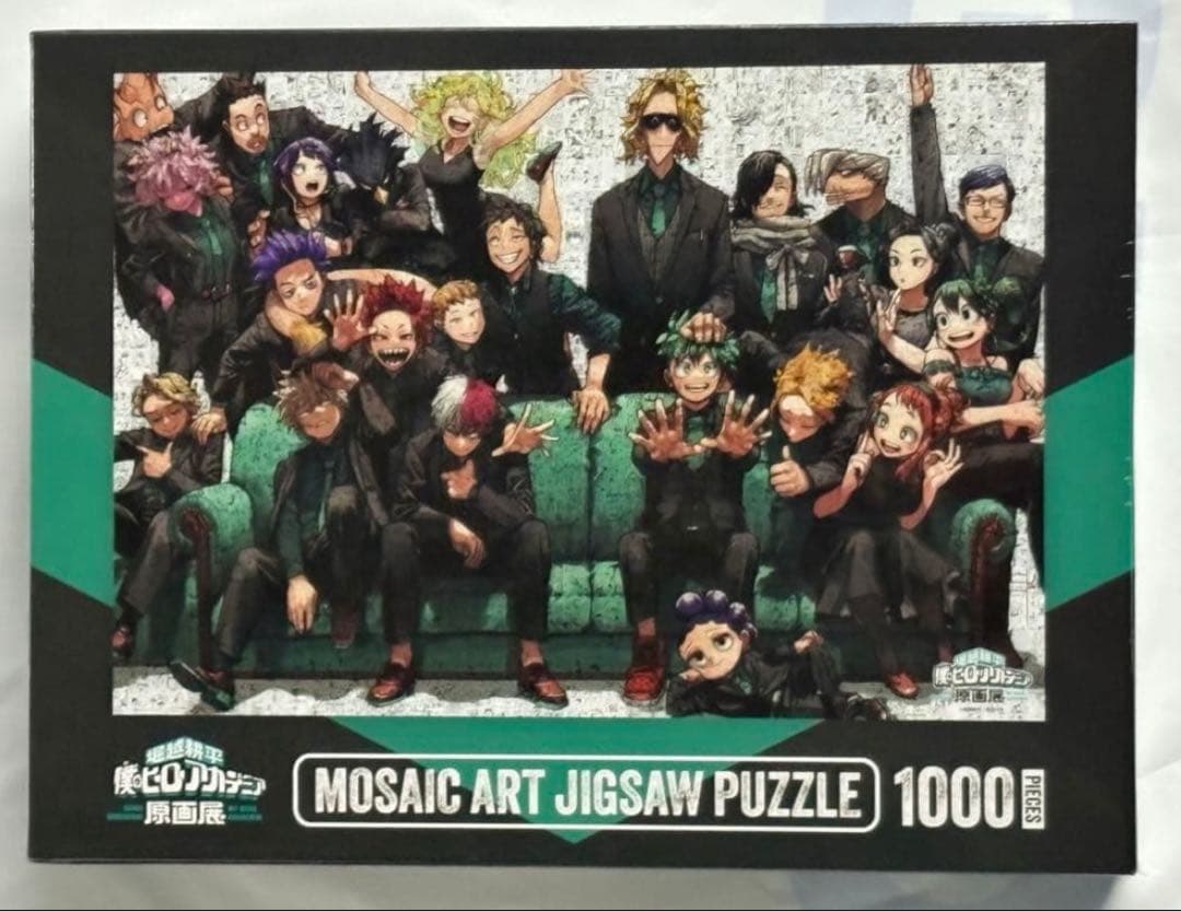 ヒロアカ　原画展　モザイクアートパズル