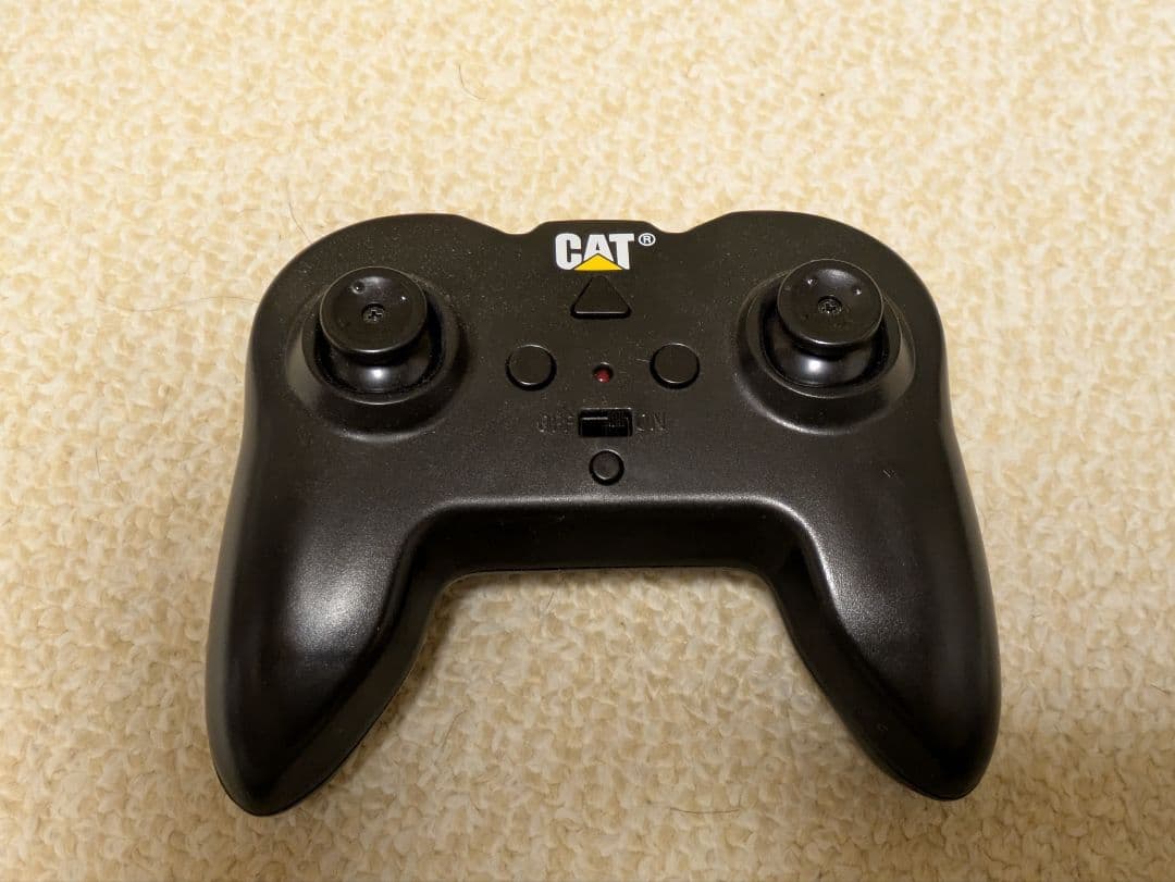 【美品】京商1/24RC　CATラジコンショベルカーユンボ 建設機械予備充電池付