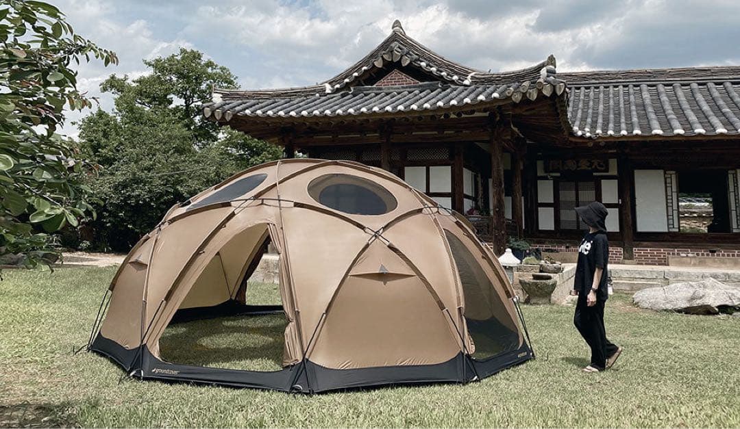 groundcover ACORN HOUSE DOME 4.75 タンカラー