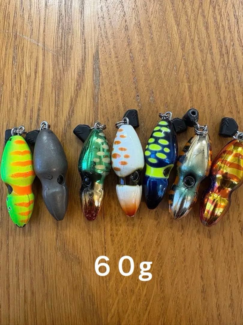 ビンビンスイッチtg 14個、フック、スカート、キャップセット