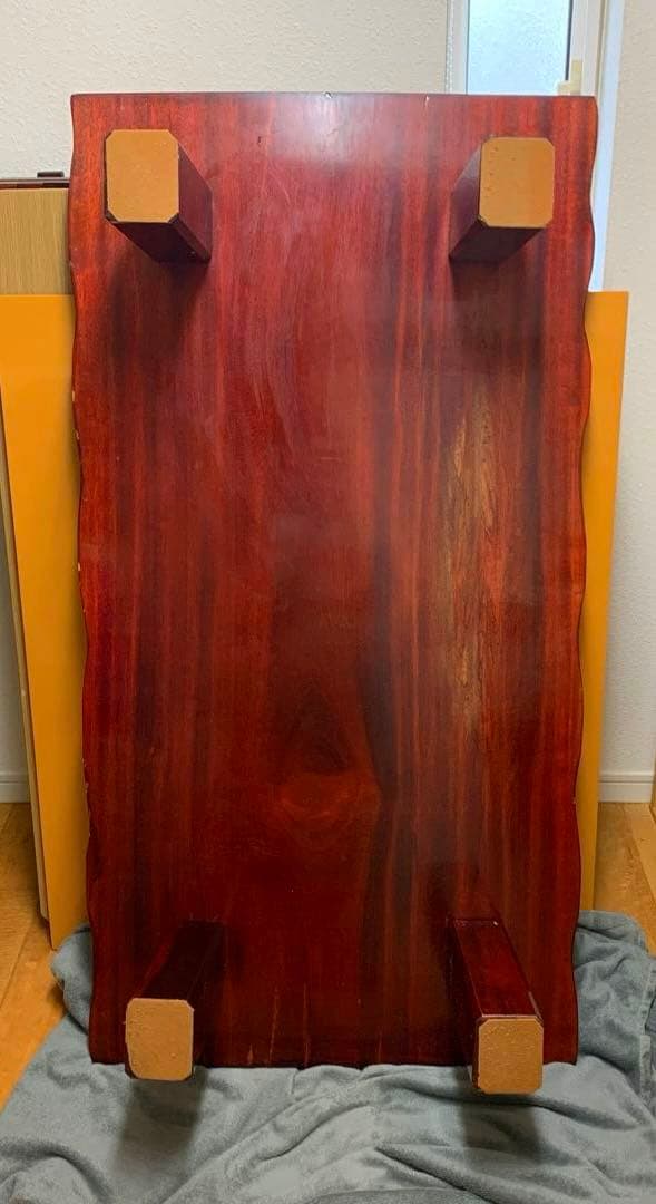 一枚板　座卓　昭和レトロ　【１月のみ販売】