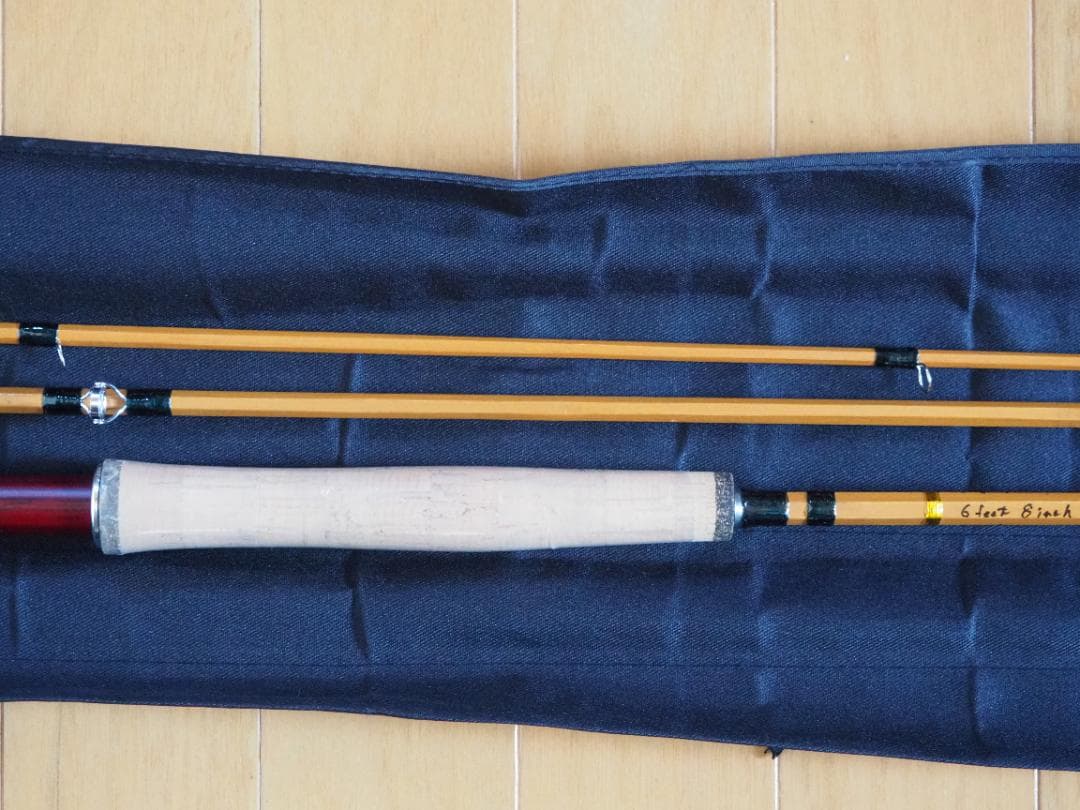 バンブーフライロッド ６フィート８インチ　＃３／＃４　Standard