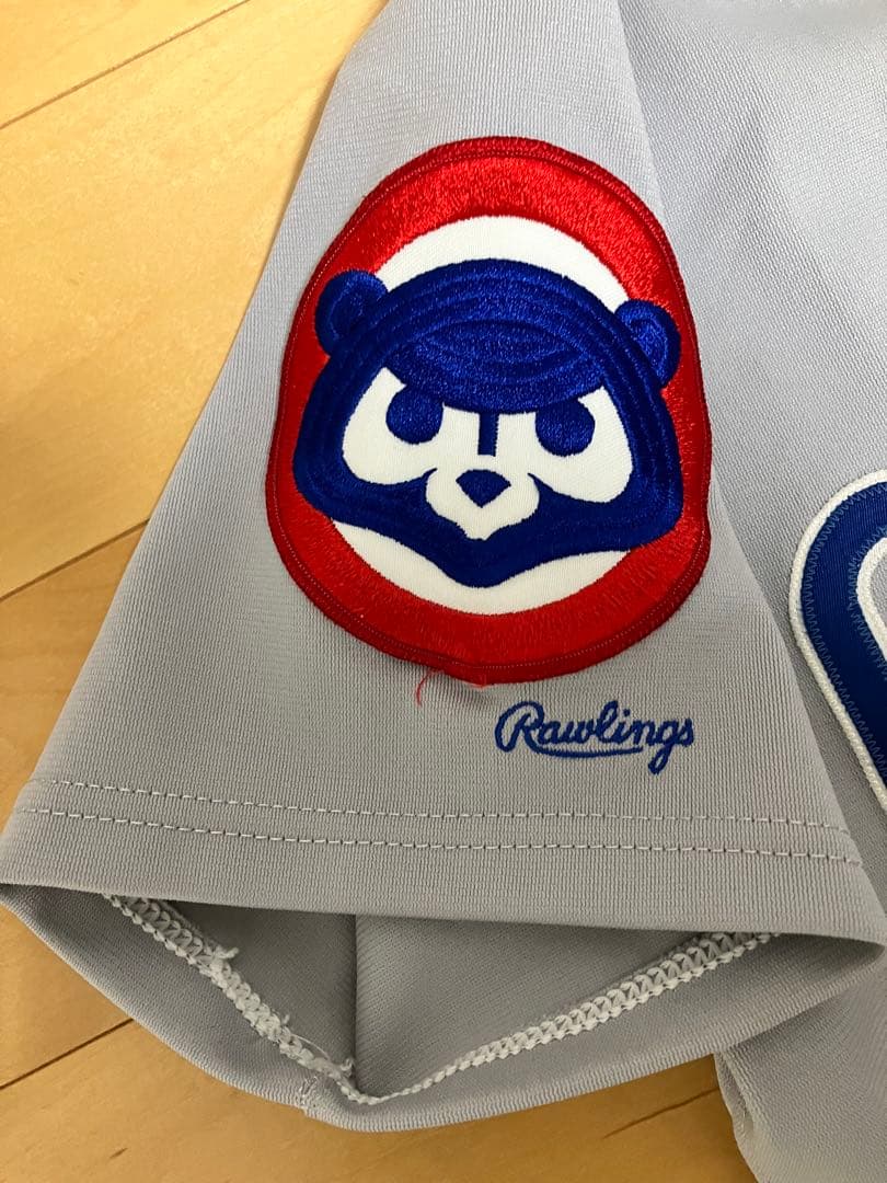 シカゴカブス ユニフォーム グレー ADULT 42 ローリングス