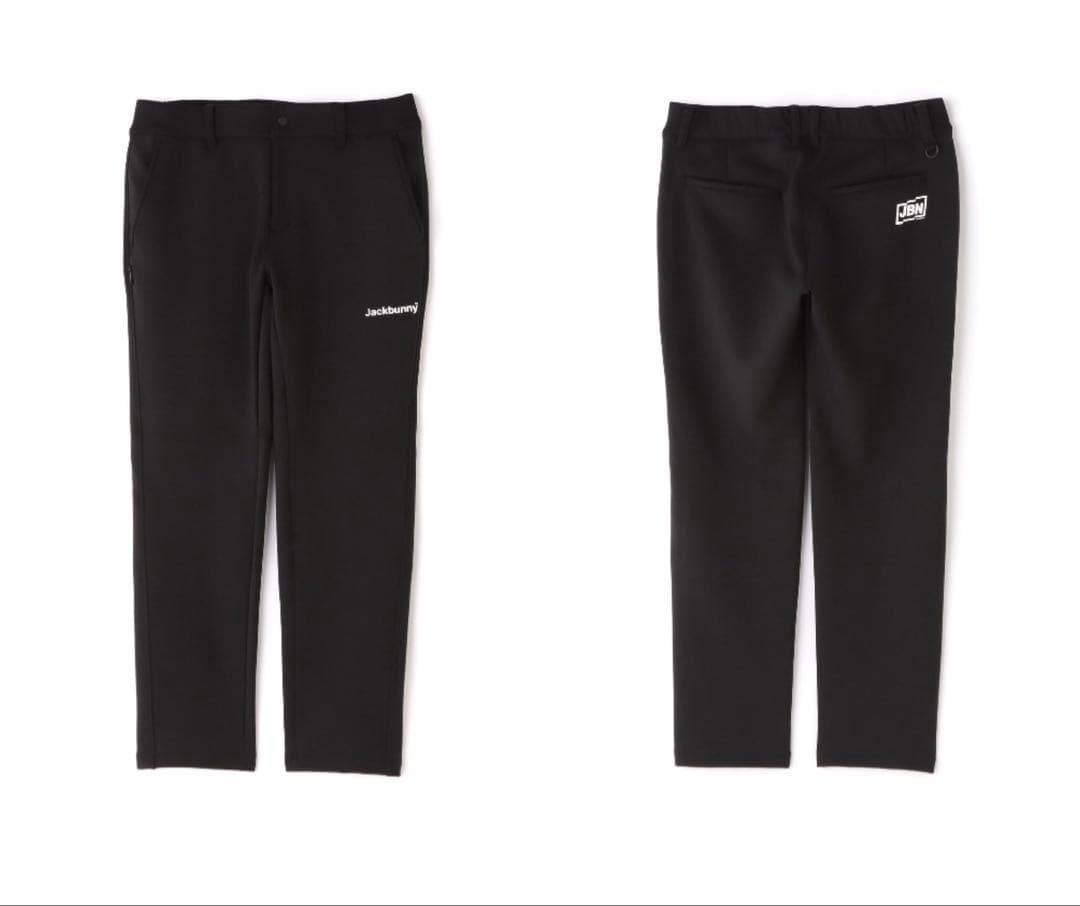 新品 パーリーゲイツ ジャックバニー オクタ裏地付きダンボールパンツ(6)LL黒