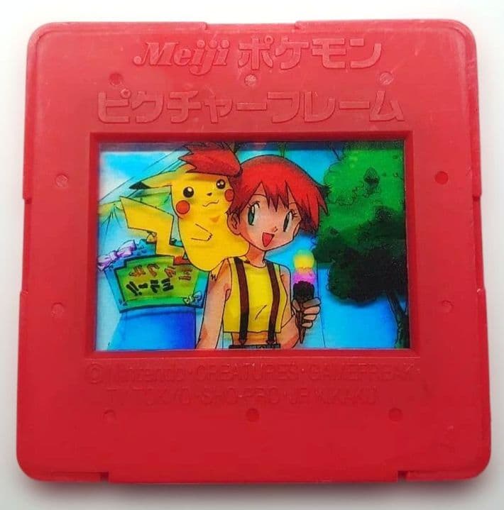 Meiji ポケモン ピクチャーフレーム　ピカチュウ　カスミ