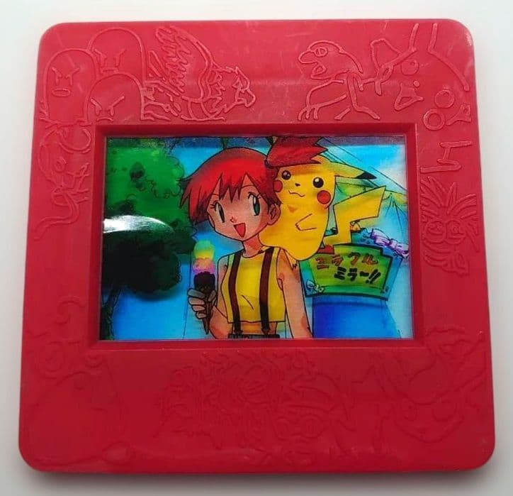 Meiji ポケモン ピクチャーフレーム　ピカチュウ　カスミ