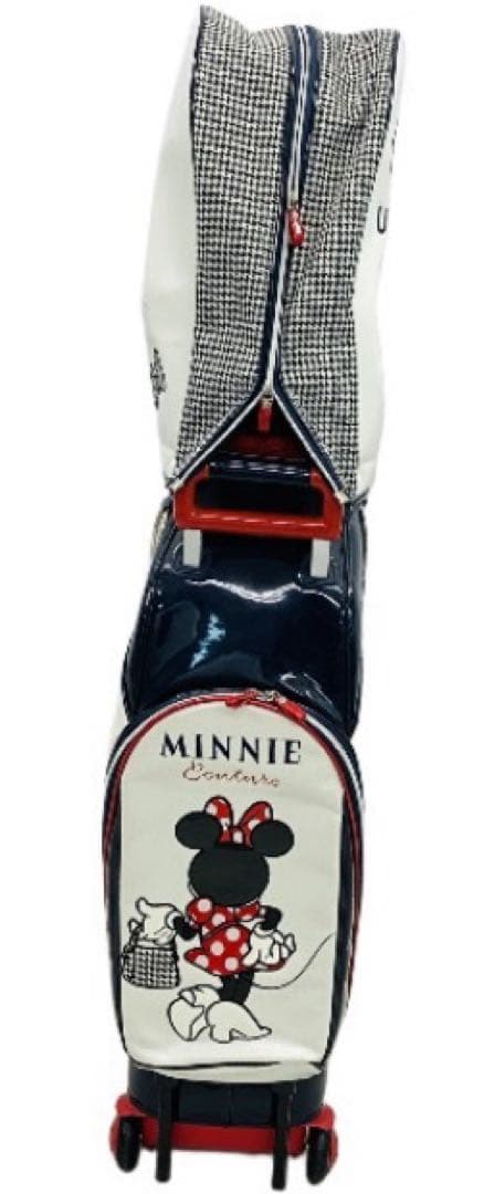 稀少美品！廃盤Disneyディズニーミニーマウス キャディバッグ キャスター付