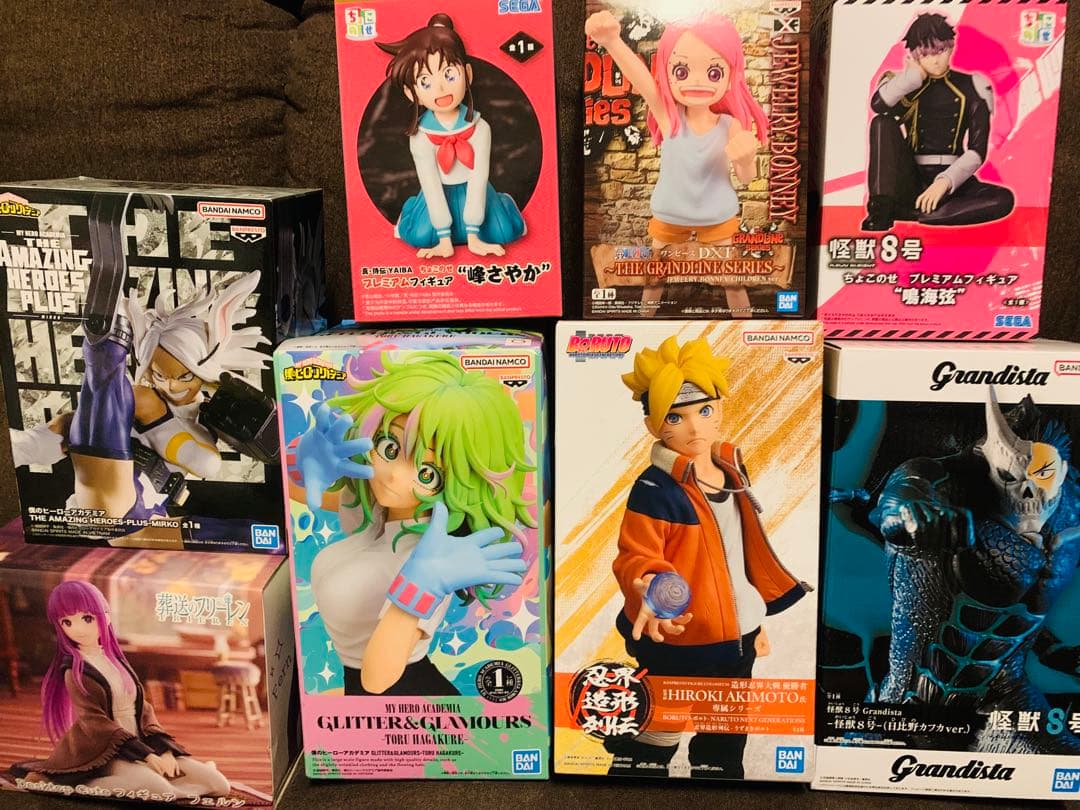 853 怪獣8号　カフカ　鳴海　ボニー　ナルト　ボルト　ヒロアカ　葉隠透　ミルコ