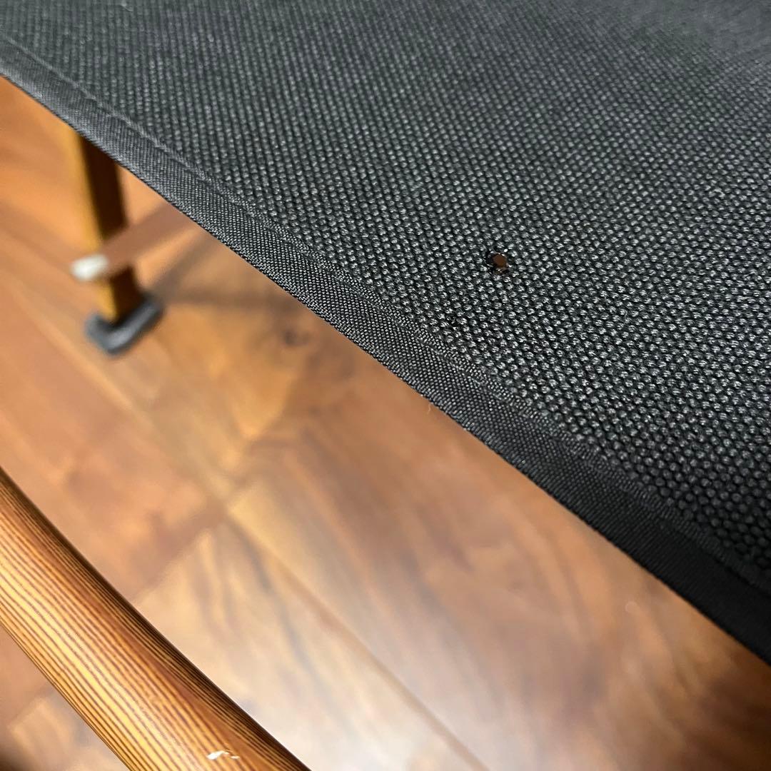 GROUSE グラウス アウトドアチェア キャンプチェア ローチェア ブラック