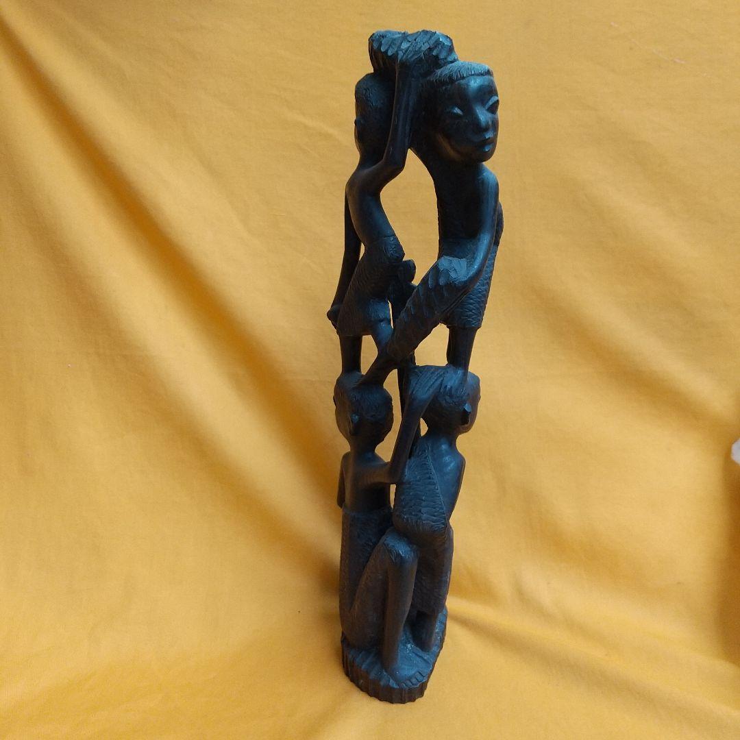 東アフリカの木彫り人形 コマンデ