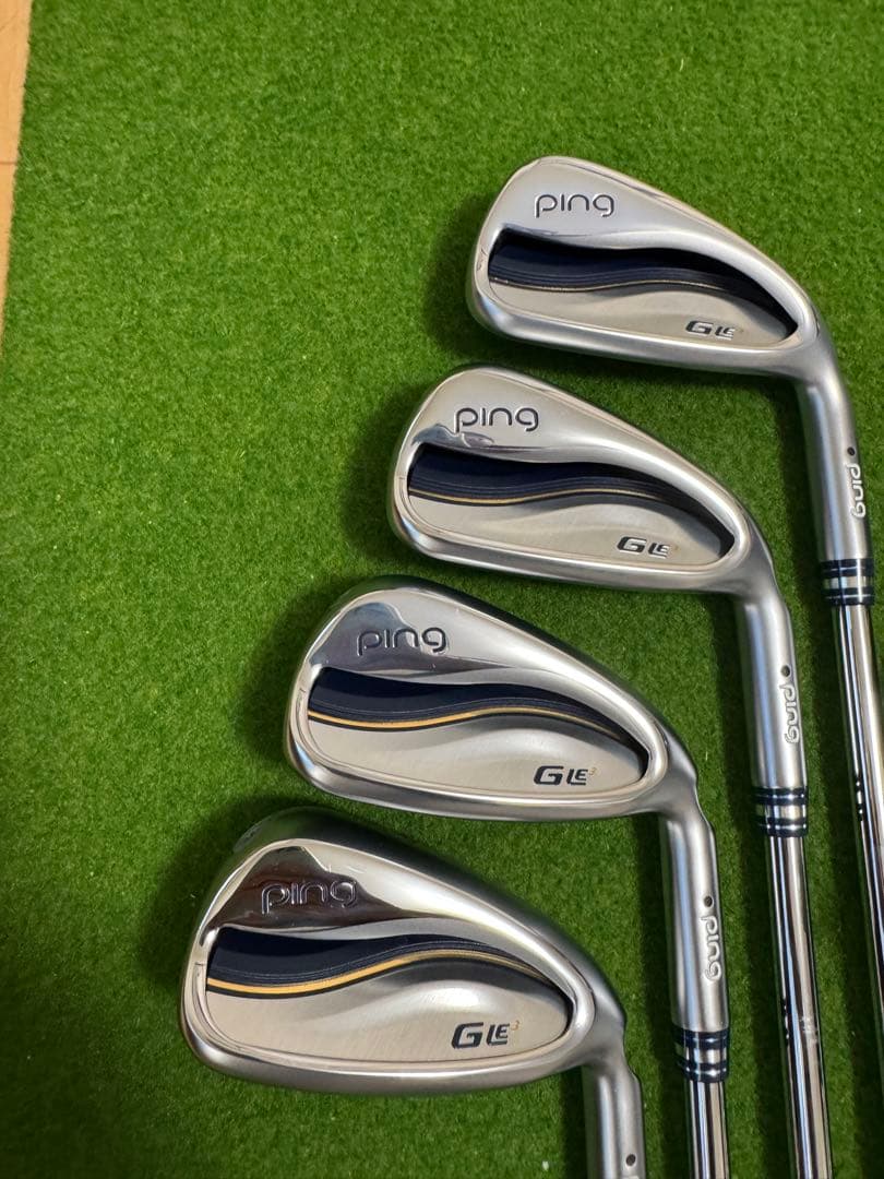 【美品】PING GLe3 レディース アイアン 7本セット ZELOS6