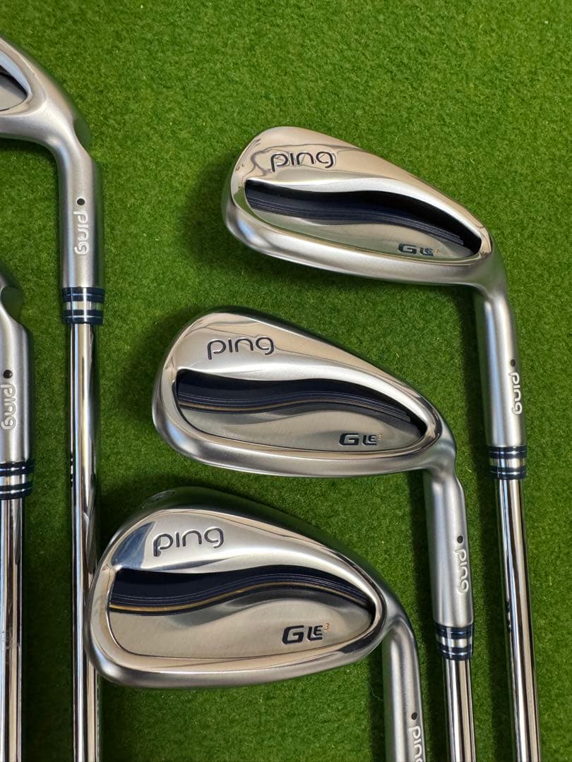 【美品】PING GLe3 レディース アイアン 7本セット ZELOS6