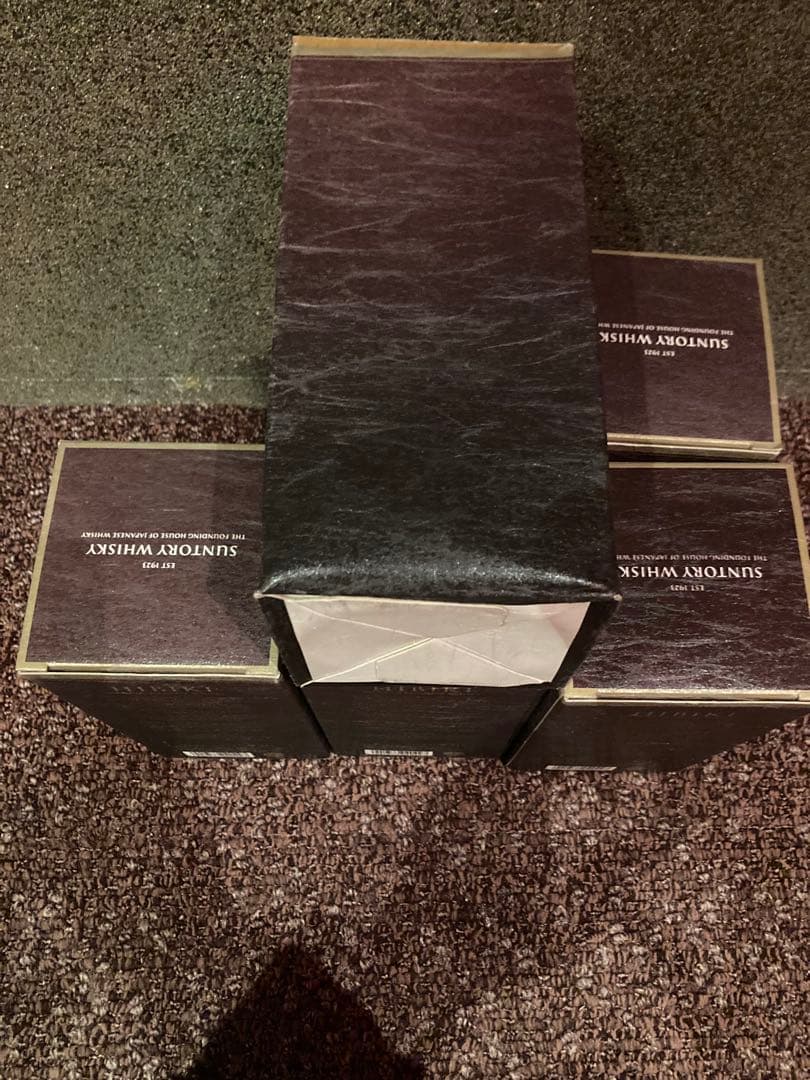 Hibiki 21年 ウイスキー 空瓶＆箱　6本セット