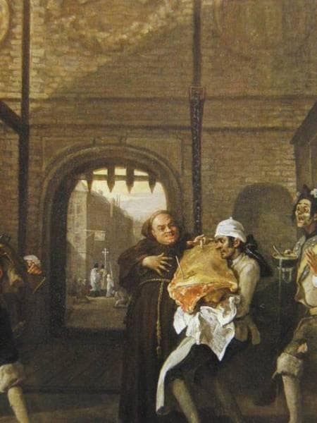 ウィリアム・ホガース、ああ、いにしえのイギリスのロースト・ビーフよ（カレーの門）