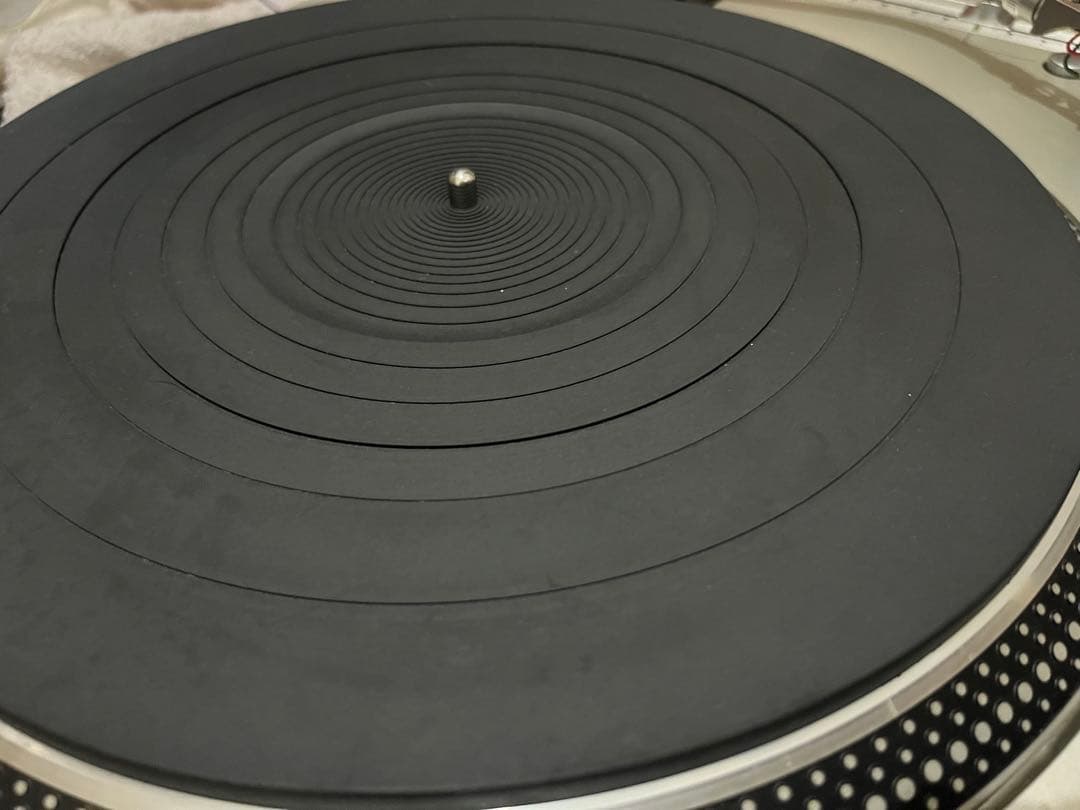 Technics 　ターンテーブル シルバー トーンアーム付き