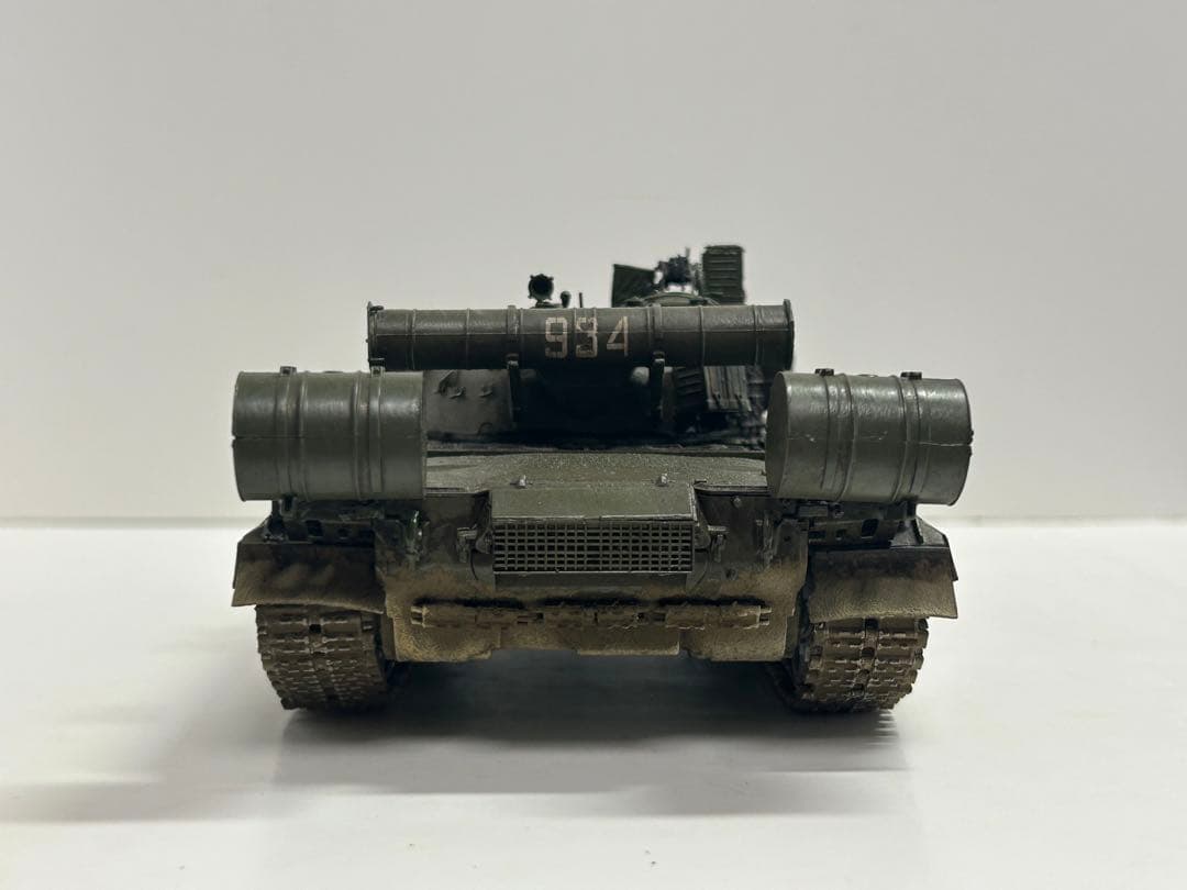 景•鼎　トランペッター　1/35 T-80B 完成品　戦車　模型