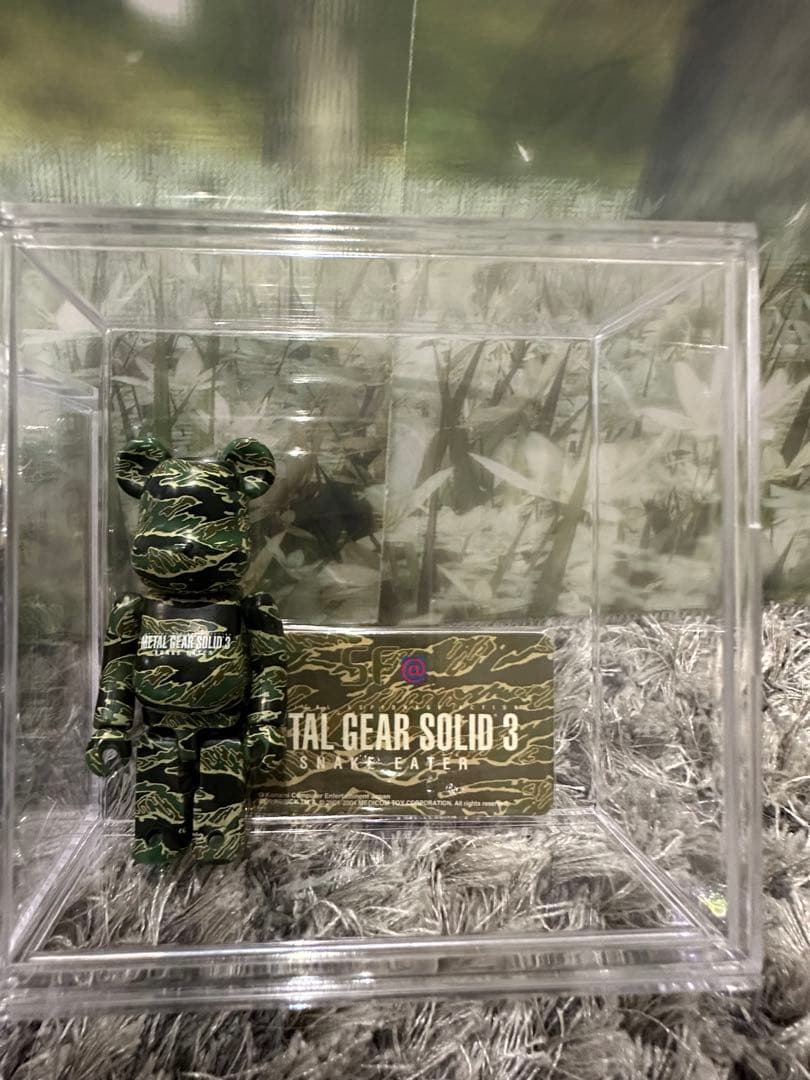 メタルギア 3.4グッズ　キューブリック　ベアブリック　DVD box