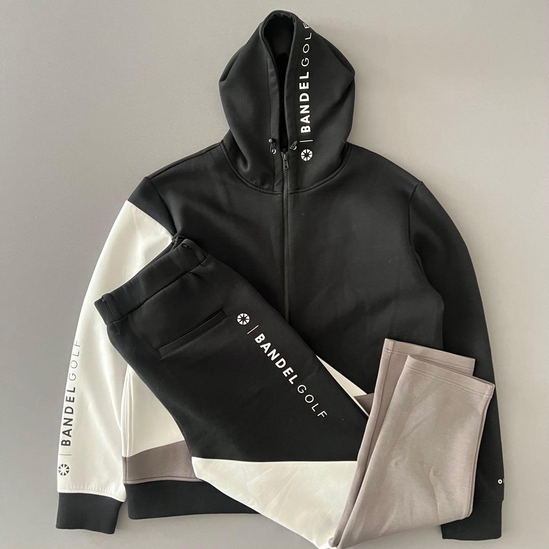 BANDEL GOLF バンデルゴルフ　セットアップ　メンズ　ダンボールニット