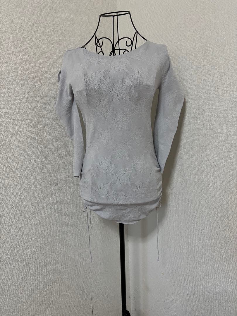 チャコットノーソーイング　パールグレー　リバーシブル