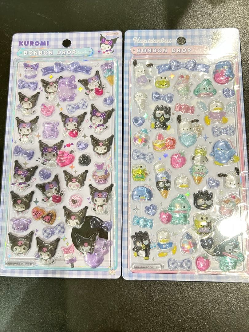 【正規品】サンリオ♡ボンボンドロップシール♡コンプリートセット♡全8種♡