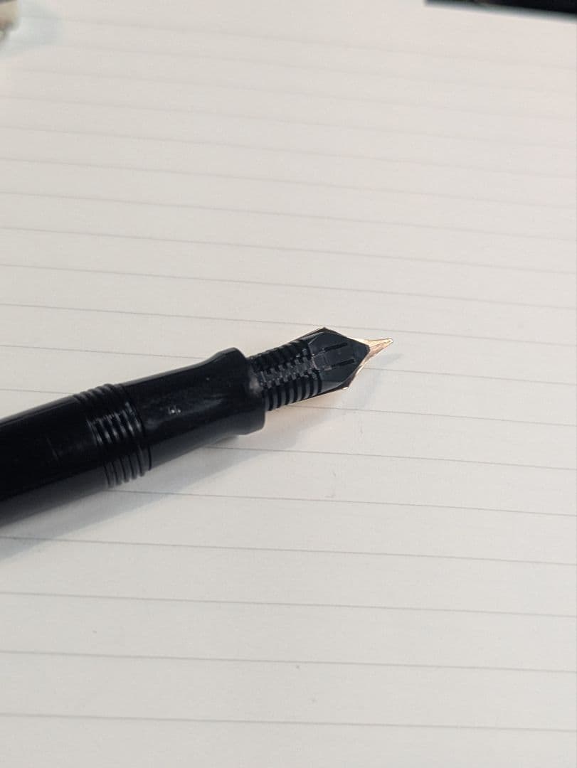 シェーファー　ノスタルジア　万年筆　スターリングシルバー　14K