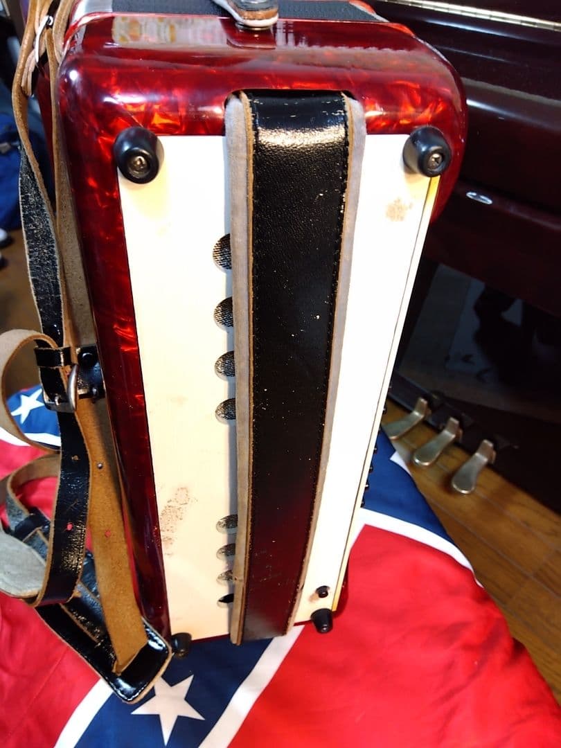 【動作品大幅なメンテ完了品】YAMAHA YA-21アコーディオン