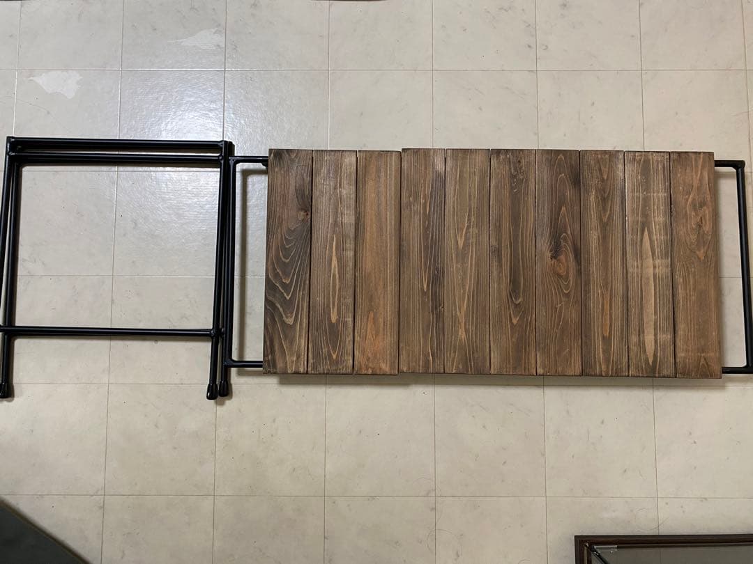 NagaeFactoryアイアンテーブル碧空あおぞら＋テーブル用トートバッグ