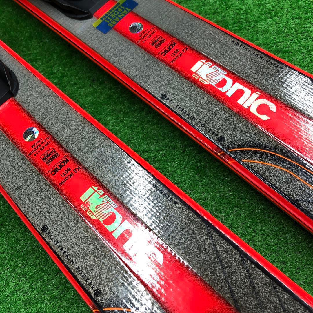 寶SKI-B065 K2 スキー板 170cm Konic 85Ti ロッカー